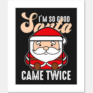 Baby Santa Posters and Art